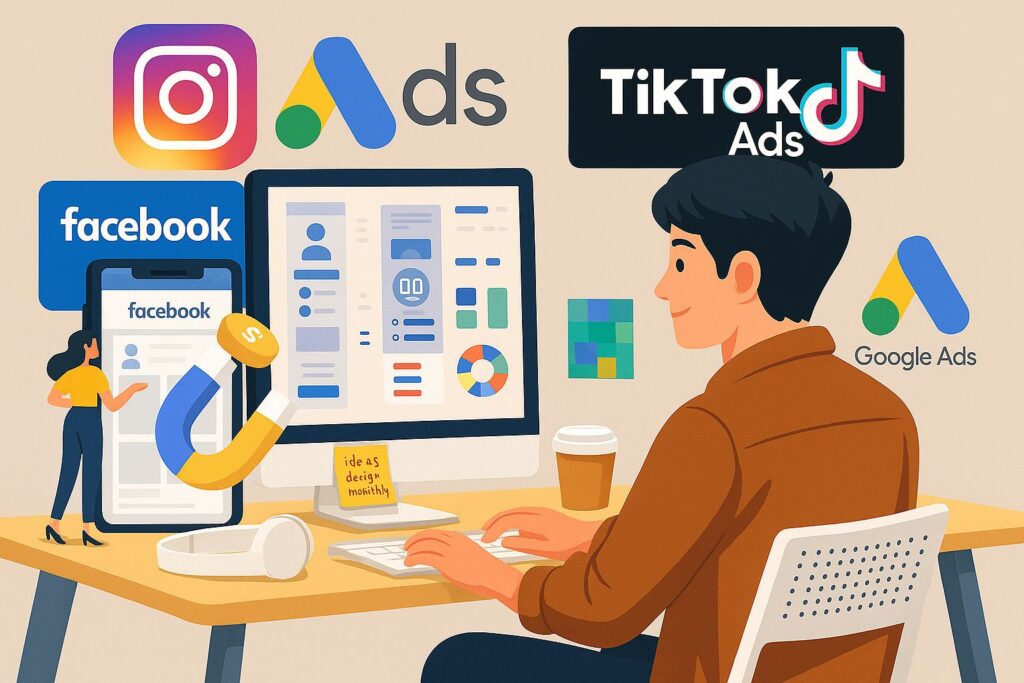 Adsproweb creates stunning websites and run high-performing ad campaigns on Google ads, Facebook, and TikTok and Instagram. All designed to grow your businesses.