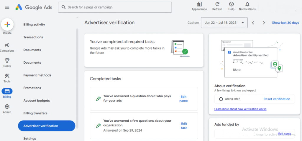 Google Ads suspended? AdsProWeb fixes it fast and gets your campaigns running again professionally Google Ads Suspension Fix
